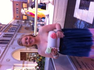 Ice cream in Venetian Las Vegas