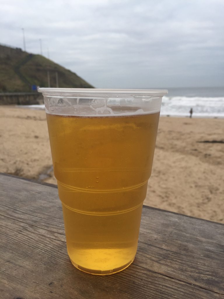 Lager on the beach at Riley’s Fish Shack | The Social Media Virgin | Mature Lifestyle Blog