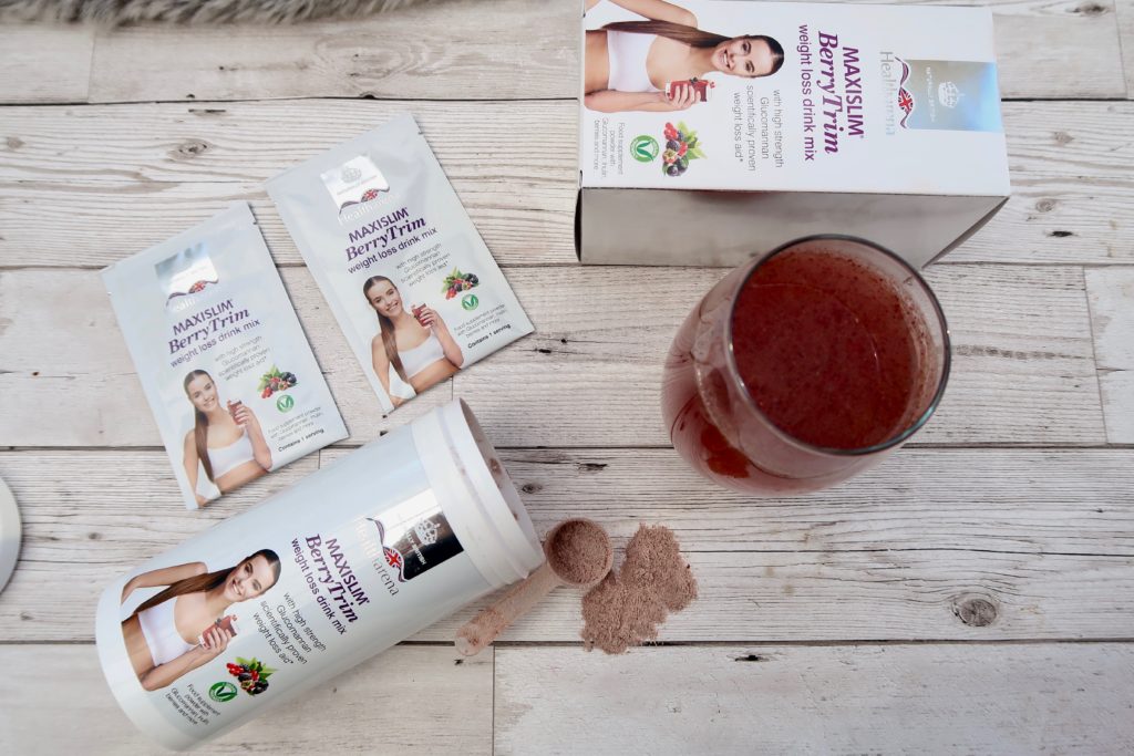 How to lose weight with an added help - Maxislim Berry weight loss aid drink review | The Social Media Virgin - Mature Lifestyle Blog